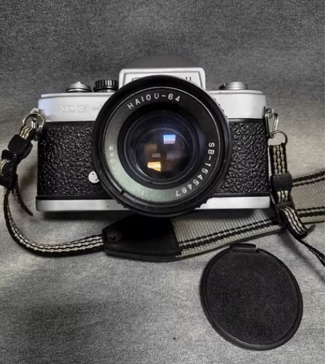 海鸥相机df-1，快门过卷闪光灯正常，自拍...