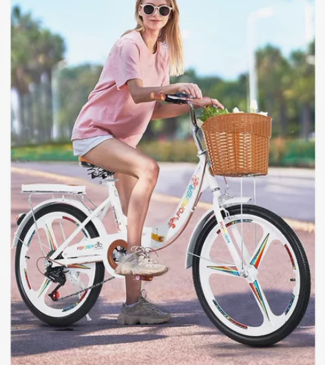 永久折叠自行车 变速自行车 20寸折叠自行...