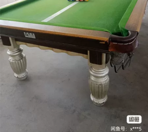 台球桌大理石木裤特别结实只限自提一个160...