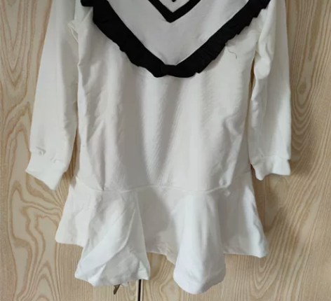 全新120码卫衣裙，薄款细毛圈T恤长袖连衣...