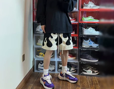 美式oldschool运动休闲短裤男夏季i...