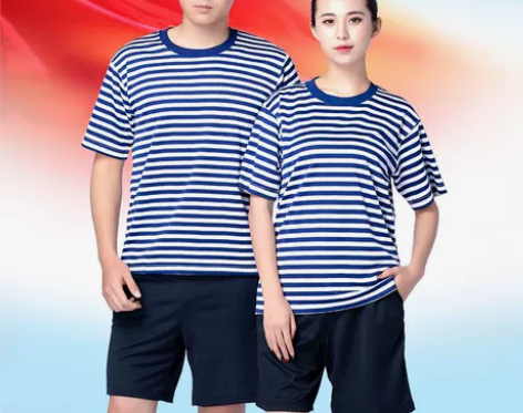 海魂衫男女夏季体能速干训练服套装体能服圆领...