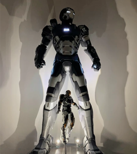 手办私人订制[相机]钢铁侠，三组灯光单独控...