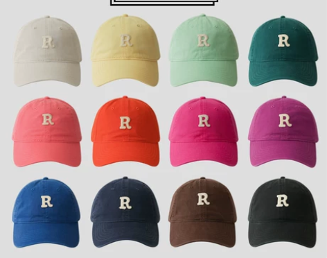 胡茬叔叔纯棉字母棒球帽男女学生情侣弯檐运动...