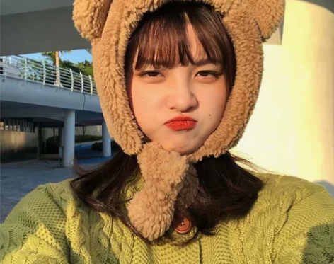 可爱小熊毛绒帽 江浙沪包邮