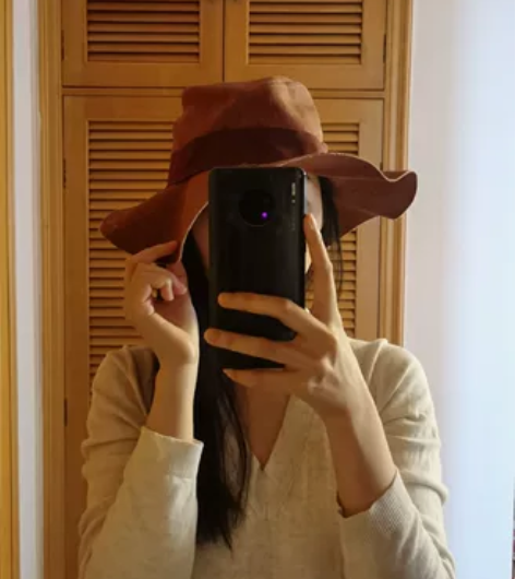 zara礼帽 购于上海门店，仅在家试戴，没...