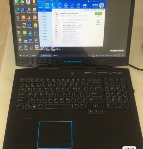 外星人高配笔记本,闲置正常使用,二块原装电...