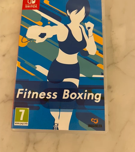 switch游戏，有氧拳击1，健身拳击，只...