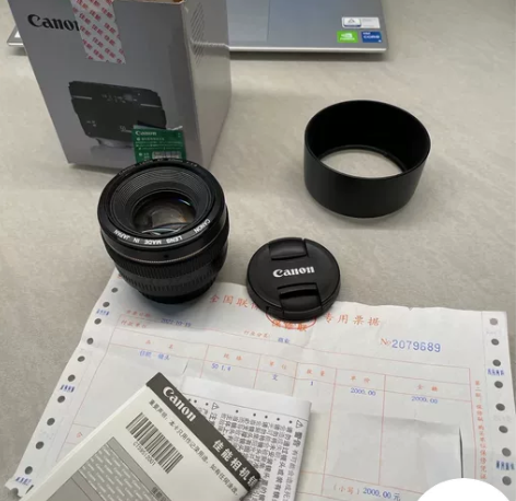 佳能ef501.4usm定焦镜头 国行正品...