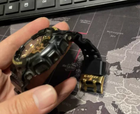 卡西欧手表黑金，1200r正品手表，买来带...