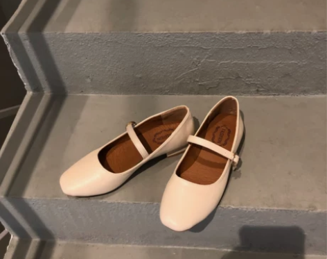 日系软妹可爱浅口单鞋女2019秋森系方头娃...