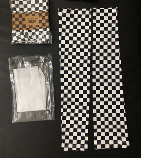 Vans官网正品 谭松韵同款棋盘格冰袖 全...