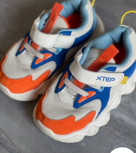 特步(XTEP)童鞋健康鞋幼小童男童穿脱自...