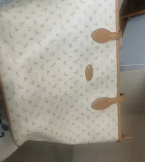 不莱玫老花礼盒托特包女2022新小众大容量...