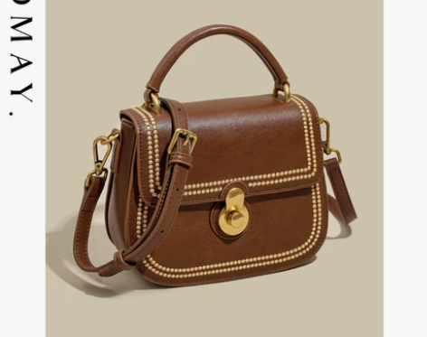 马鞍包包2022新款秋冬百搭单肩斜挎包时尚...