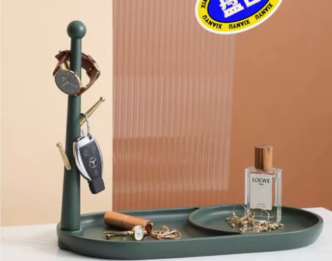 西特挂钥匙架创意摆件进门入户挂钩装饰玄关置...