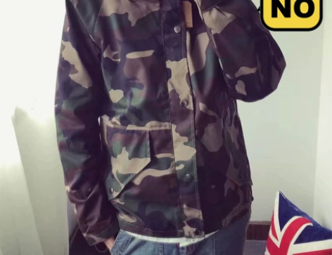 有购买记录，迷彩服男休闲潮牌工装连帽冲锋户...