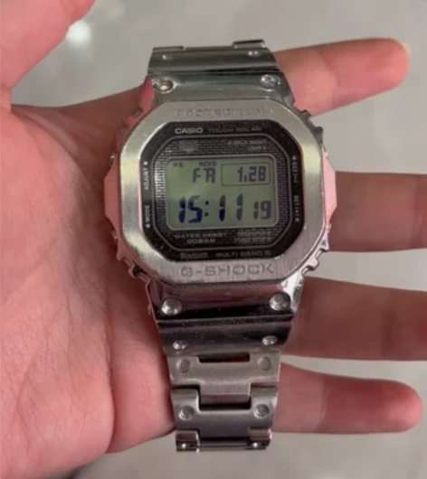 【处理闲置物品】 正品手表卡西欧小银块，有...