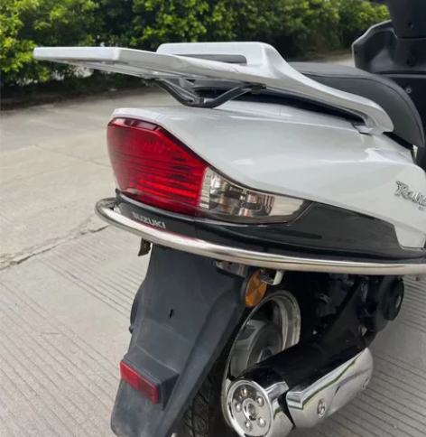 二手摩托车铃木红宝  欧三踏板车 发动机安...