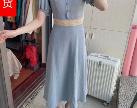 桃可了公主法式裙 感兴趣的话点“我想要”和...