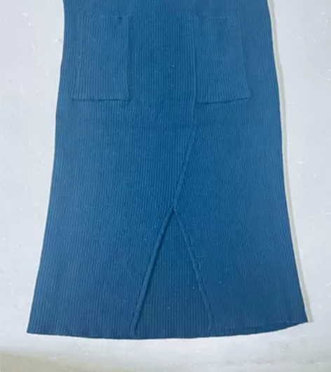 特价：全新黑色针织一步裙 这款厚实有弹力，...