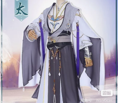 初兽猫蓬莱正太鹤梦伞太cos服m码，带假发...