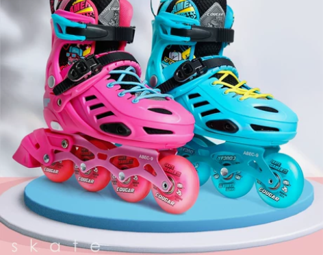 【凉秋季价】美洲狮儿童全闪平花鞋俱乐部培训...