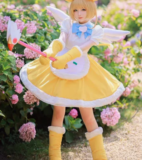 【小樱】布丁女孩 衣服大全套+造型好的假发...