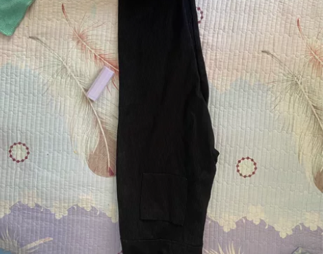 黑色西装休闲裤！这款偏厚！L码喜欢的带走！...