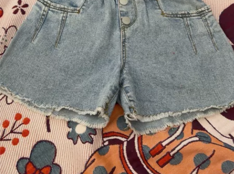 XSE牛仔短裤 110码