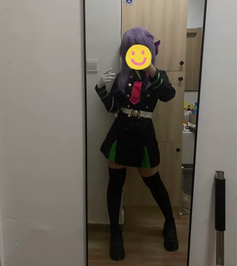 【终结的炽天使】柊筱娅cos服大全套 试穿...