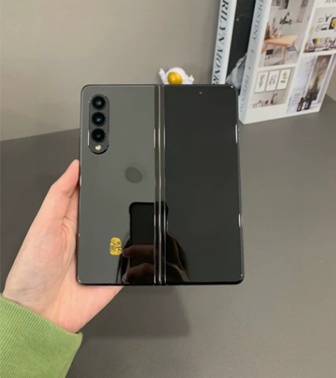 三星W22雅瓷黑 高端商务折叠屏 国行 9...