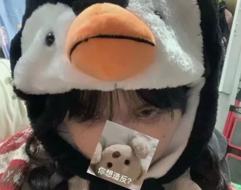 小红书同款高颜值日系软妹帕恰狗毛绒帽可爱甜...