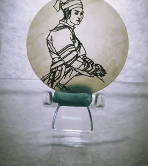 人物速写拓印 可做素描，速写，个人作品纪念...