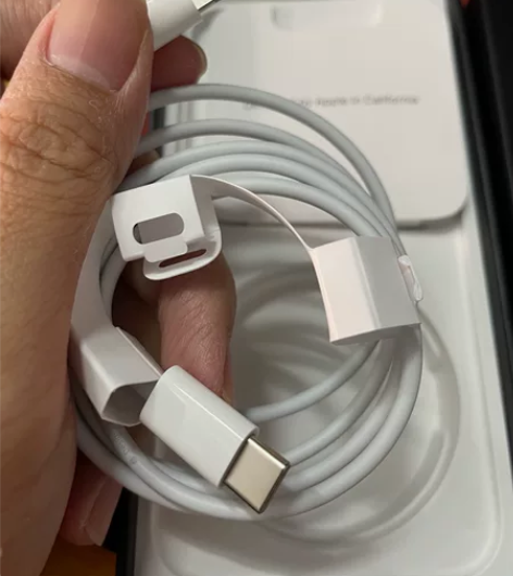 苹果手机PD20W原装快充充电线仅拆封线有...