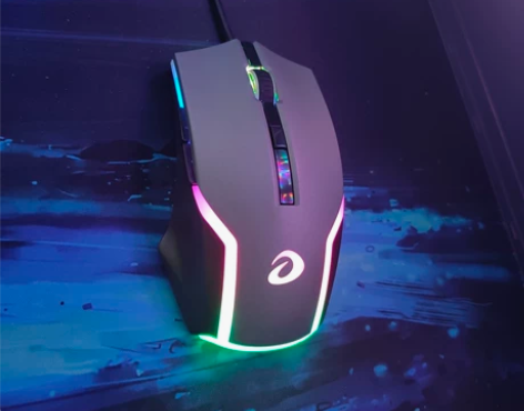 达尔优LM122电竞游戏有线电脑笔记本鼠标...