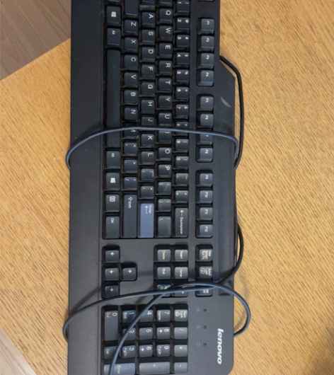 联想有线键盘 买了触屏电脑后就一直闲置 转...