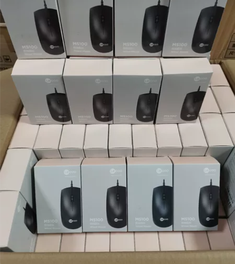 全新联想Ms100有线鼠标 笔记本台式电脑...
