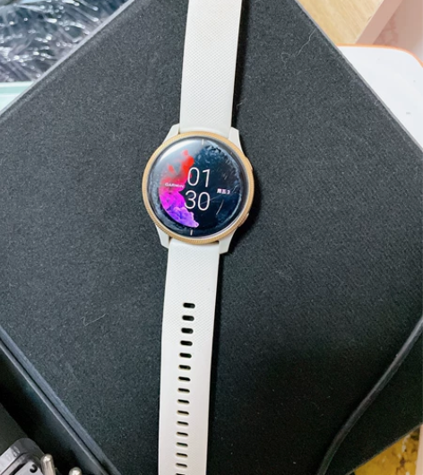 佳明（Garmin ）户外手表，Venu 玫瑰金，适合女生，...