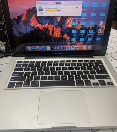 苹果笔记本，内存500G，4g运行，i5处...