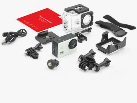 摩托车自行车头盔骑行车记录仪潜水运动相机高...