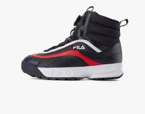 FILA斐乐童鞋子男童女童雪地靴2021春...