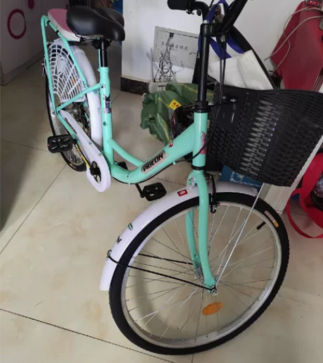 飞鸽全新24寸通勤自行车      99成...