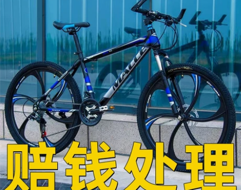 【清仓处理】山地车自行车 变速双碟刹 21...