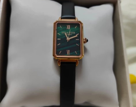 Lola Rose罗拉玫瑰 小绿表手表女轻...