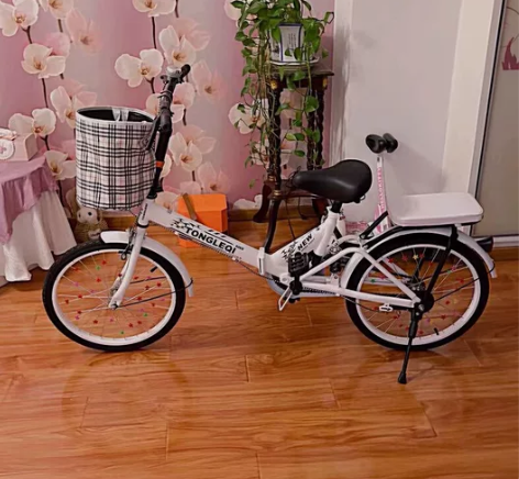 【特价】自行车折叠脚踏车青少年单车16-2...