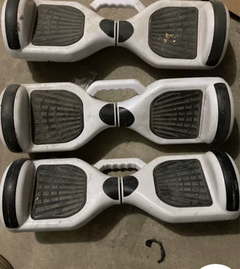 三个平衡车，都是电池不好用的，打包260，...