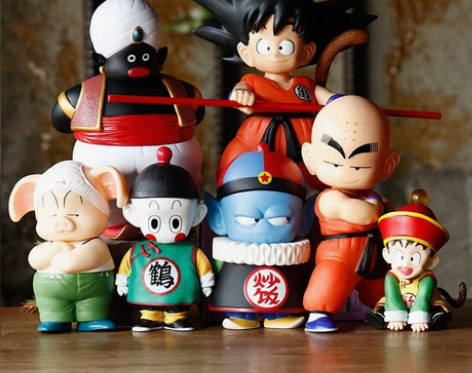 包邮！！！ 童年七龙珠手办 原价60元 亏...