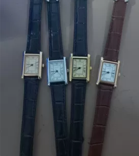 【清仓】歌迪手表电子石英表 真皮表带,不锈...