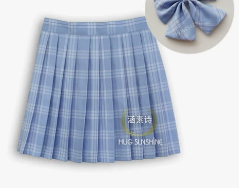 格子裙学生裙 半身裙短裙学院风大中学生少女...